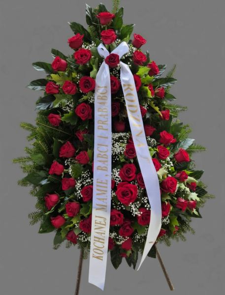 Wieniec pogrzebowy WP10 - realizacja Kwiatogród